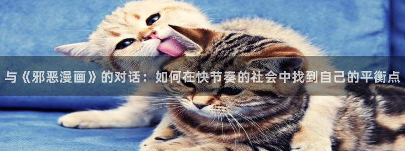 虫虫漫画热门漫画有哪些：与《邪恶漫画》的对话：如何在快节奏的社会中找到自己的平衡点